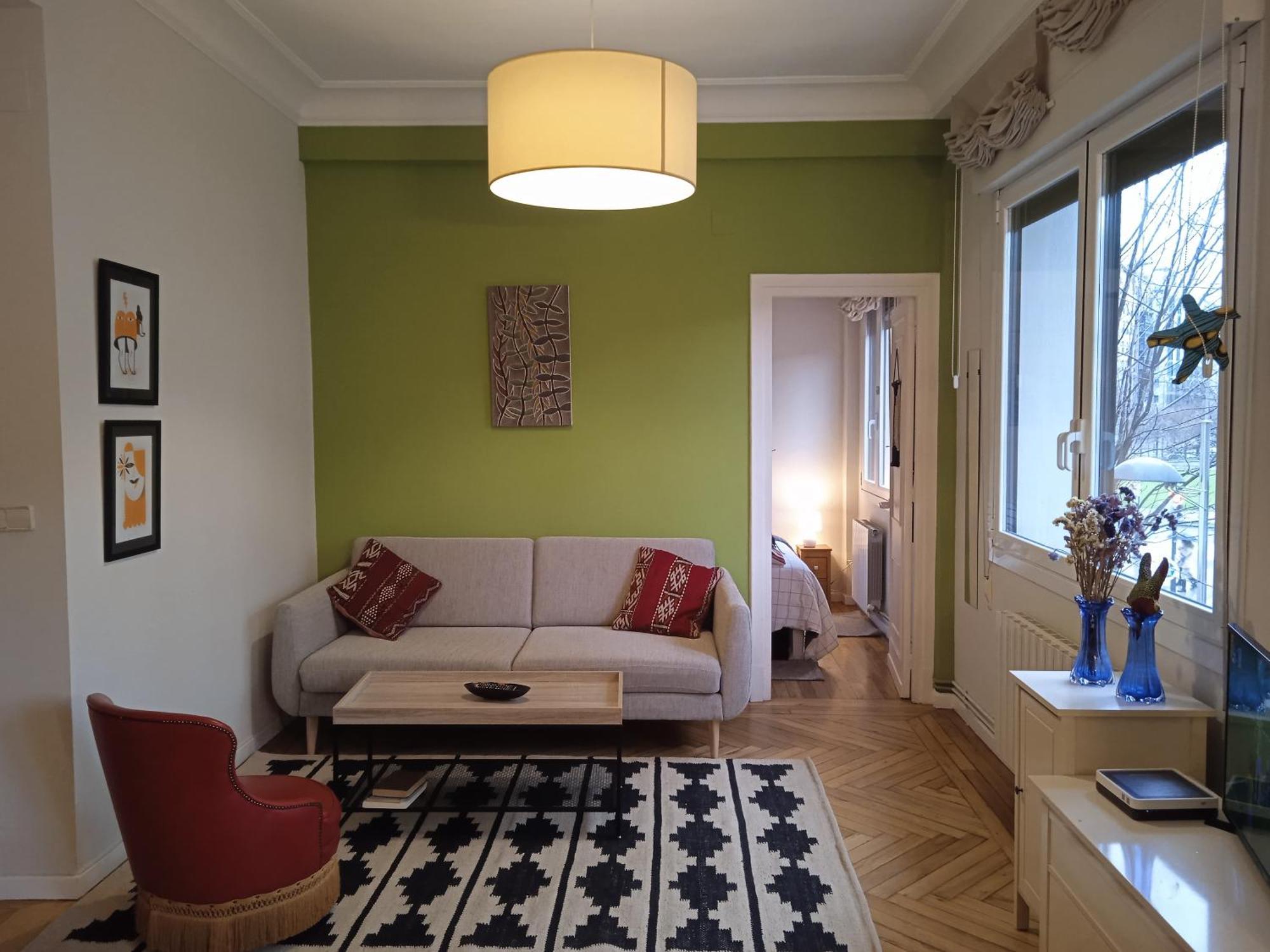 Apartamento Guggenheim Centrico Y Confortable Bilbao Dış mekan fotoğraf
